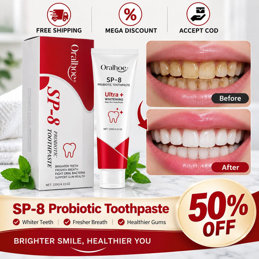 Probiotic Care for Brighter Teeth & Fresher Breath